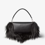 FENDI Baguette® Black leather and fur bag - Image 4
